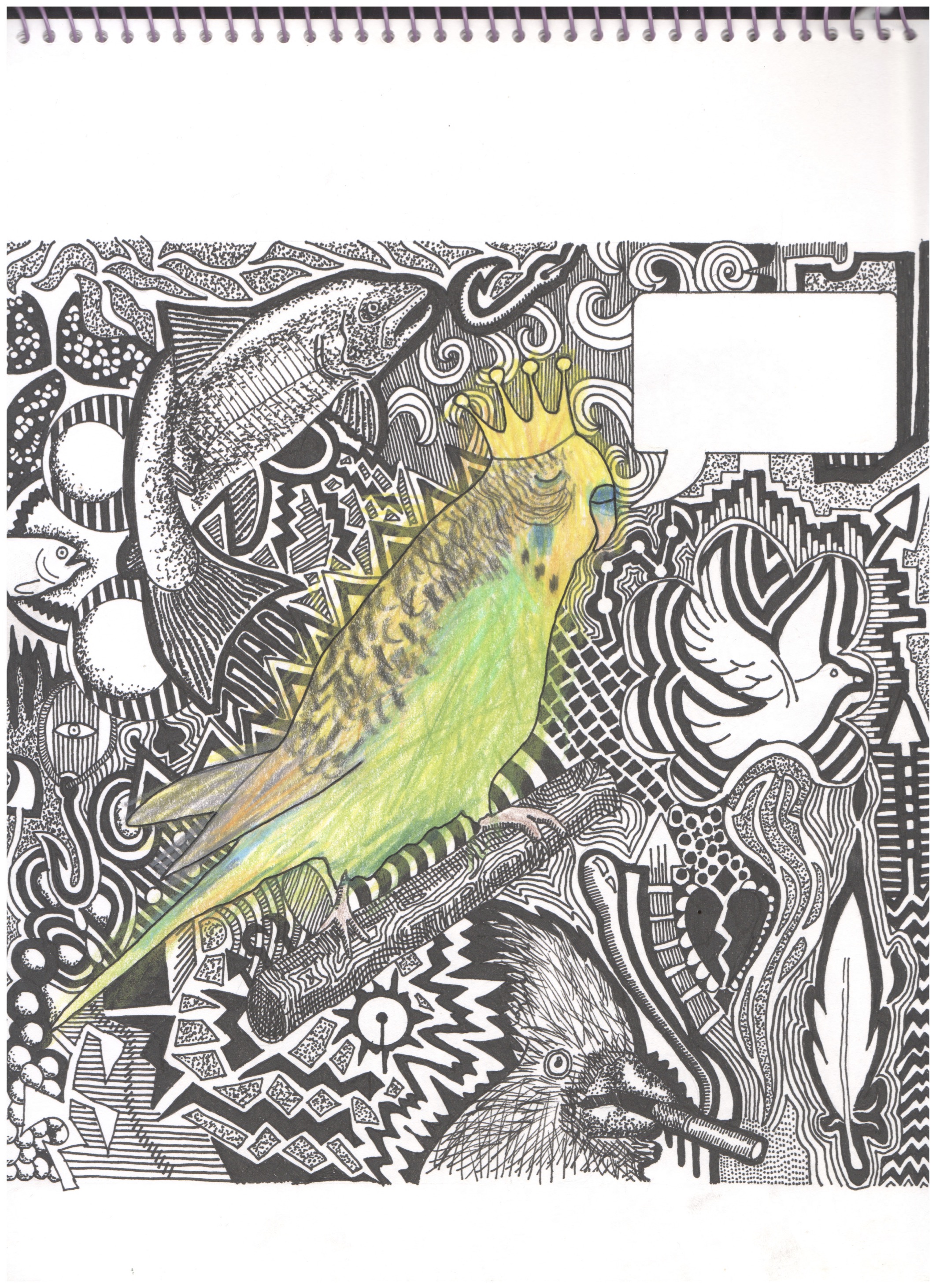 Birds And Fishes artwork