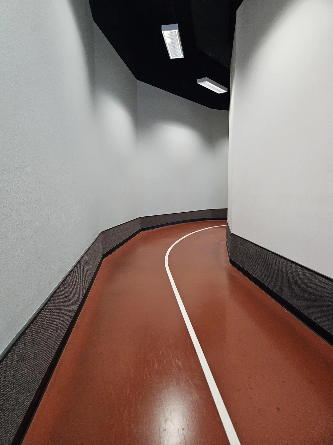 Running track at my local gym